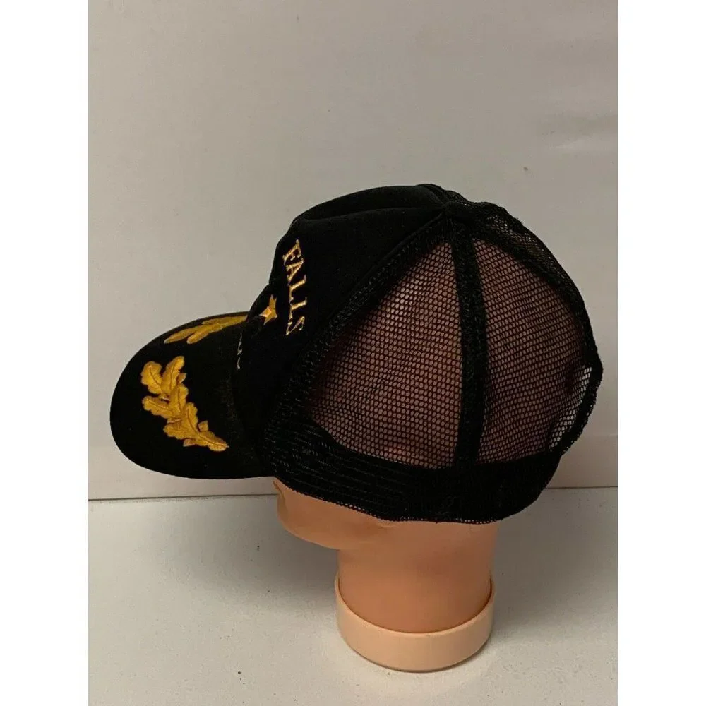 Vintage Niagara Falls Captain Black Snapback Truck